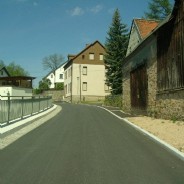 Burkersdorfer Straße nach Fertigstellung /
Foto: IB PHD